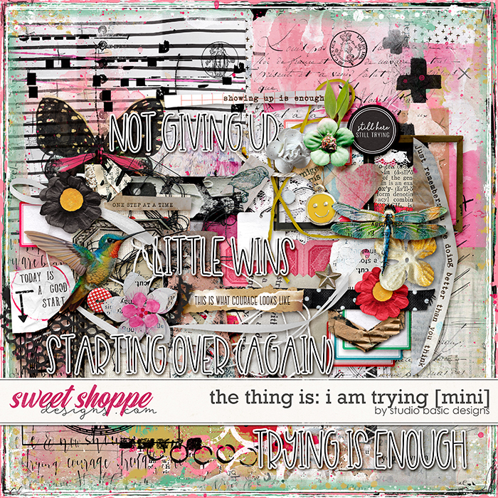 The Thing Is: I am Trying [mini] by Studio Basic