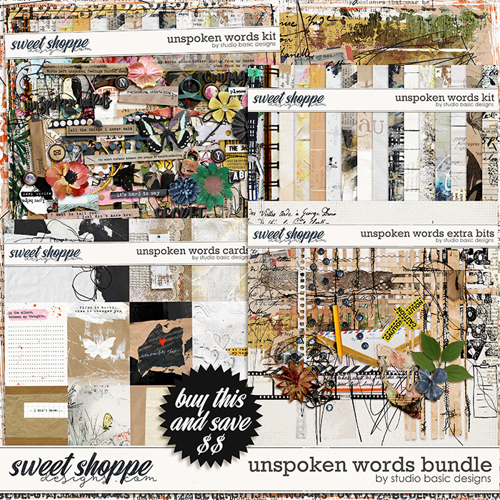 Unspoken Words Bundle by Studio Basic