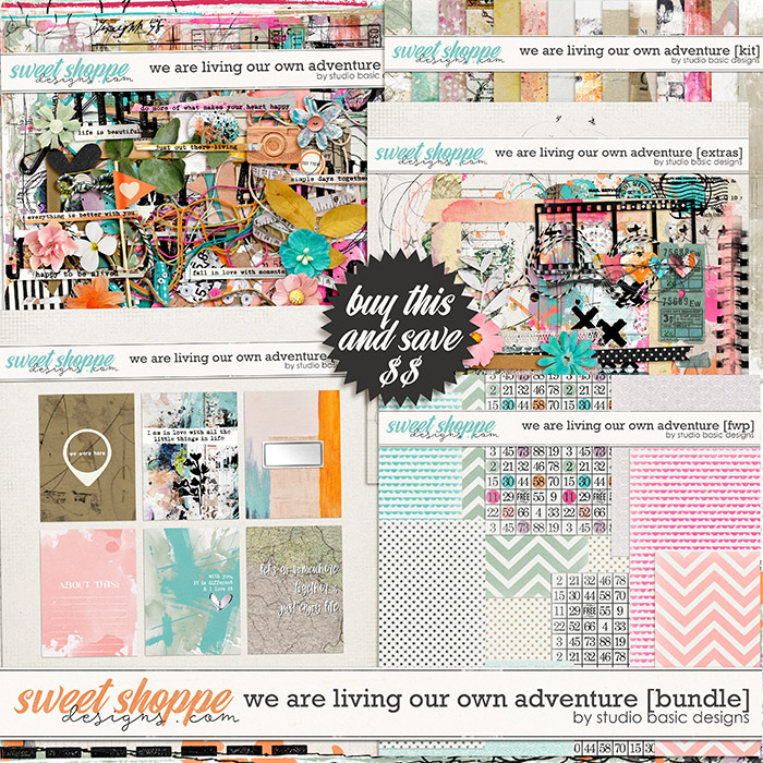 We Are Living Our Own Adventure Bundle by Studio Basic