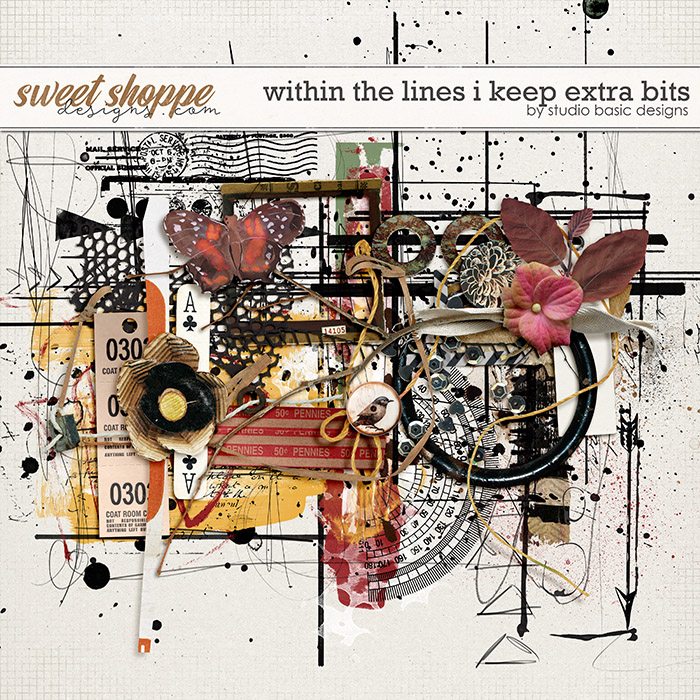 Within The Lines I Keep Extra Bits by Studio Basic 