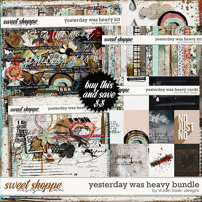 Yesterday Was Heavy Bundle by Studio Basic