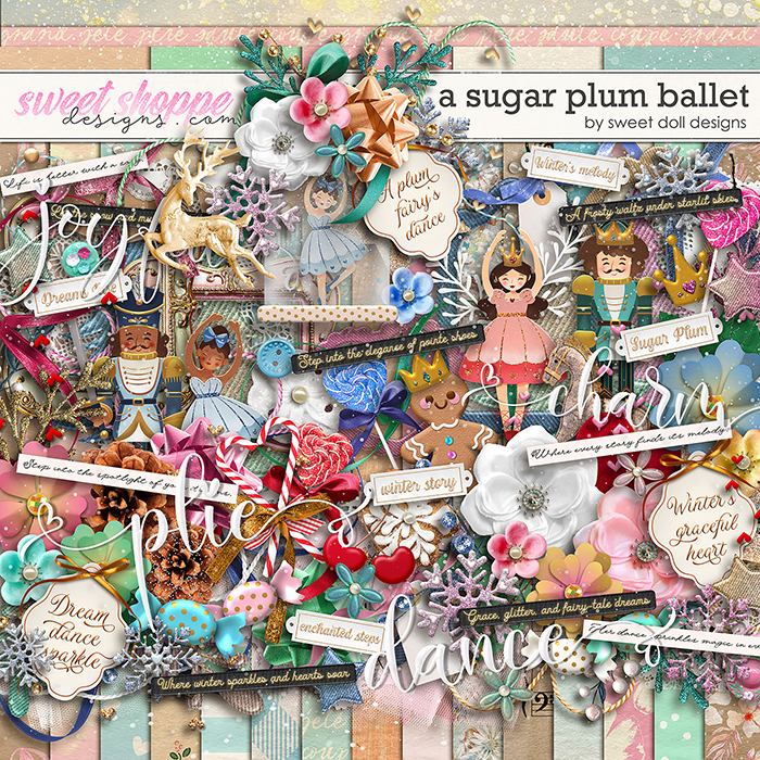 A Sugar Plum Ballet Kit by Sweet Doll designs