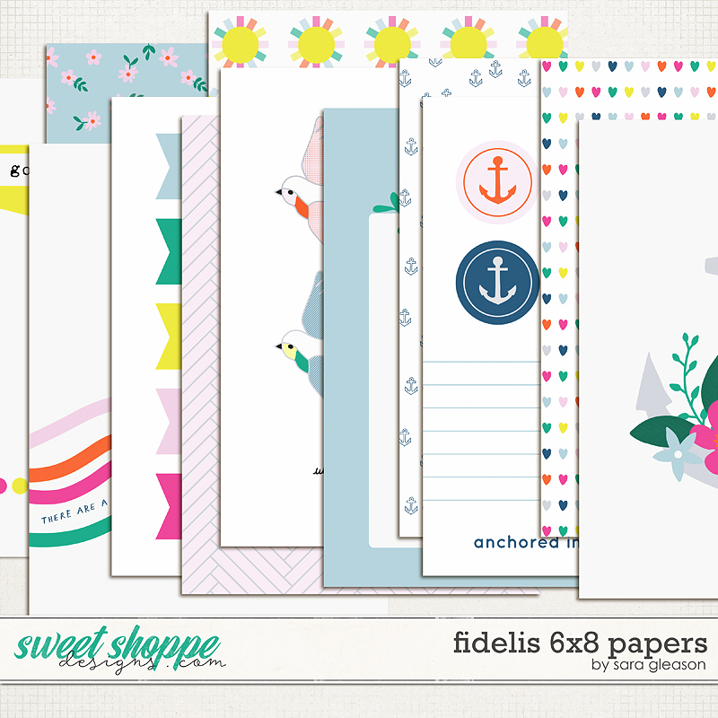 Fidelis 6x8 Papers by Sara Gleason