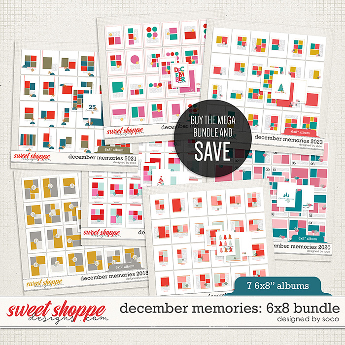 December Memories: 6x8 Bundle | Designed by Soco