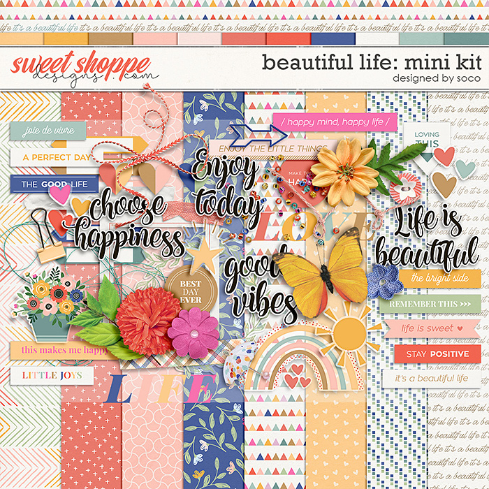 Beautiful Life: Mini Kit | Designed by Soco