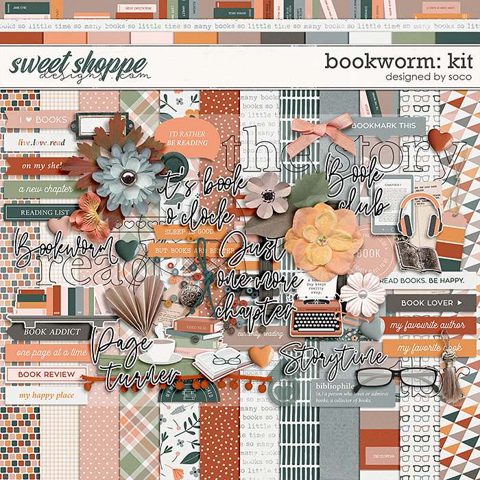Bookworm: Kit | Designed by Soco