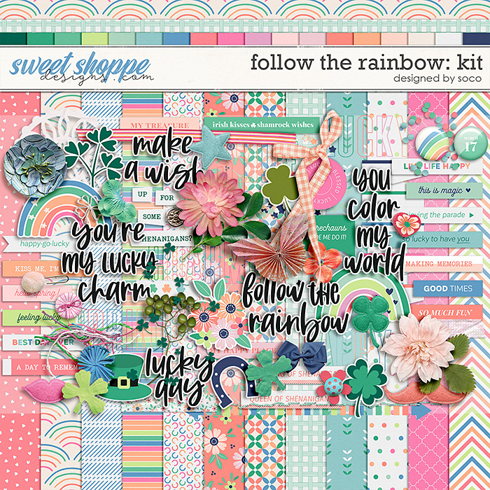 Follow the Rainbow: Kit | Designed by Soco
