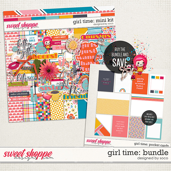 Girl Time: Bundle | Designed by Soco