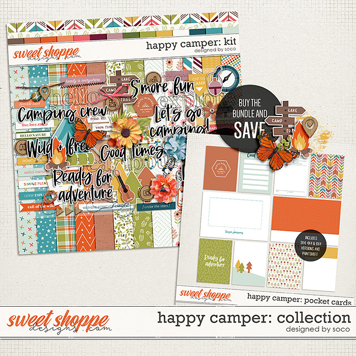 Happy Camper: Collection | Designed by Soco