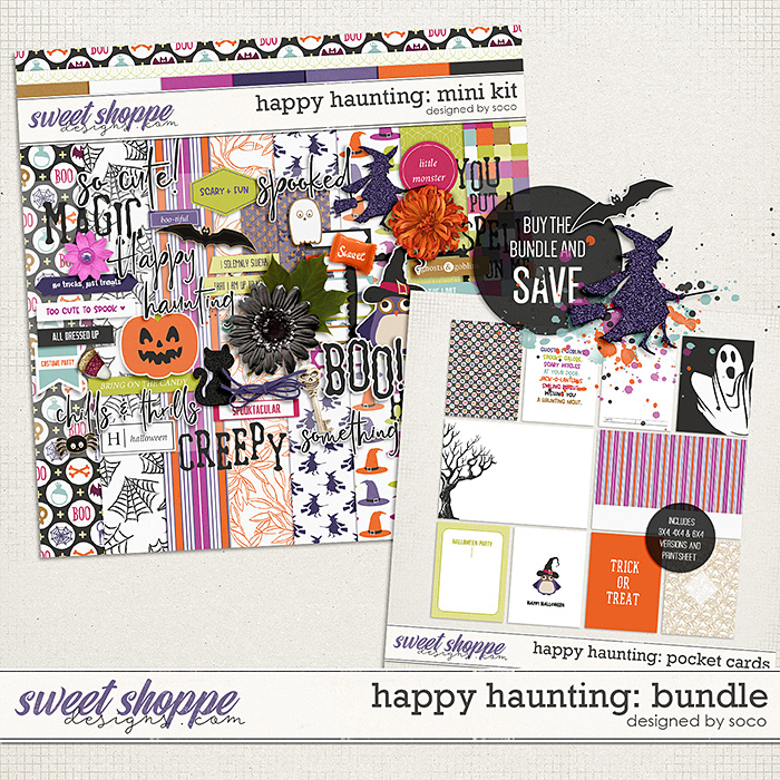 Happy Haunting: Bundle | Designed by Soco