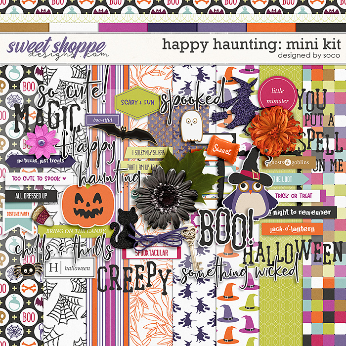 Happy Haunting: Mini Kit | Designed by Soco