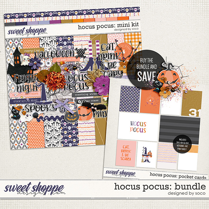 Hocus Pocus: Bundle | Designed by Soco