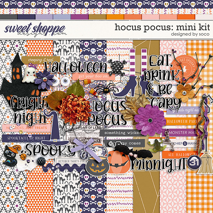 Hocus Pocus: Mini Kit | Designed by Soco
