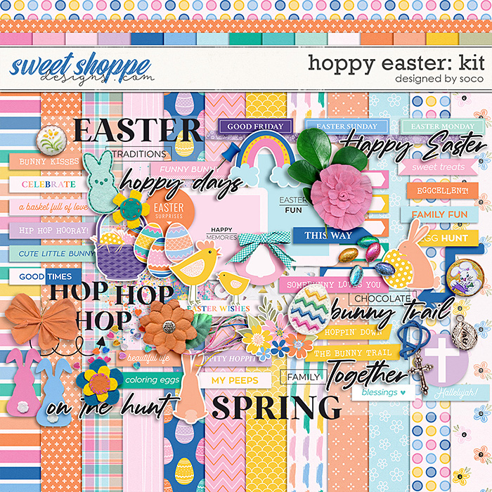 Hoppy Easter: Kit | Designed by Soco