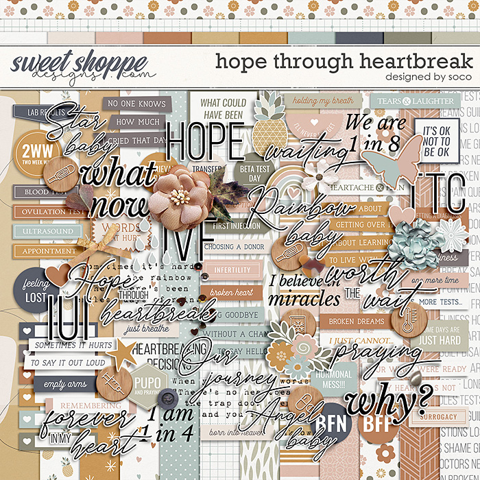 Hope Through Heartbreak | Designed by Soco