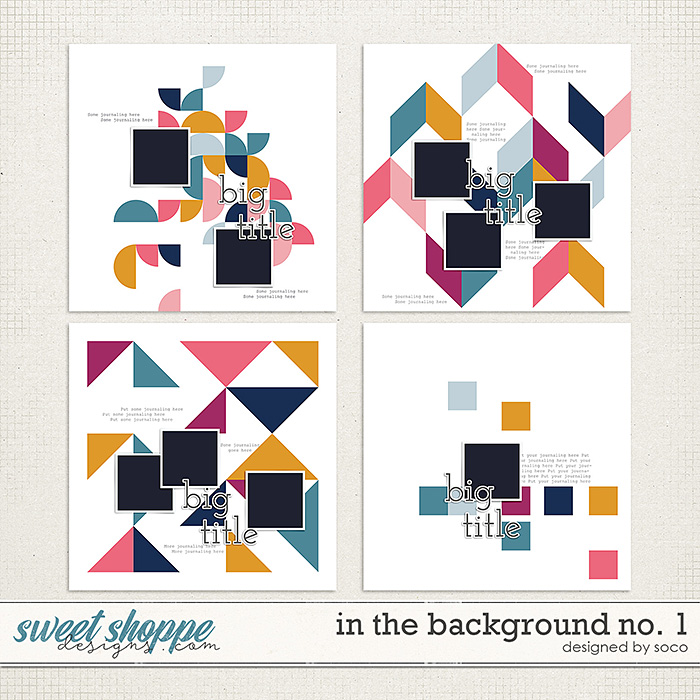 In The Background No. 1 | Designed by Soco