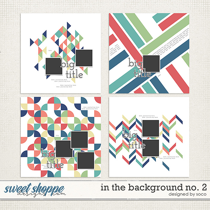 In The Background No. 2 | Designed by Soco