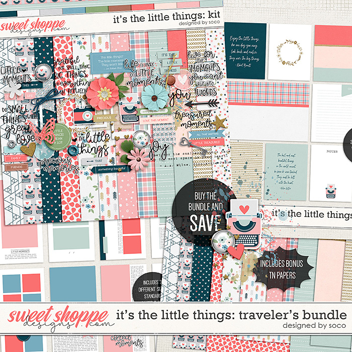 It's The Little Things: Traveler's Bundle | Designed by Soco
