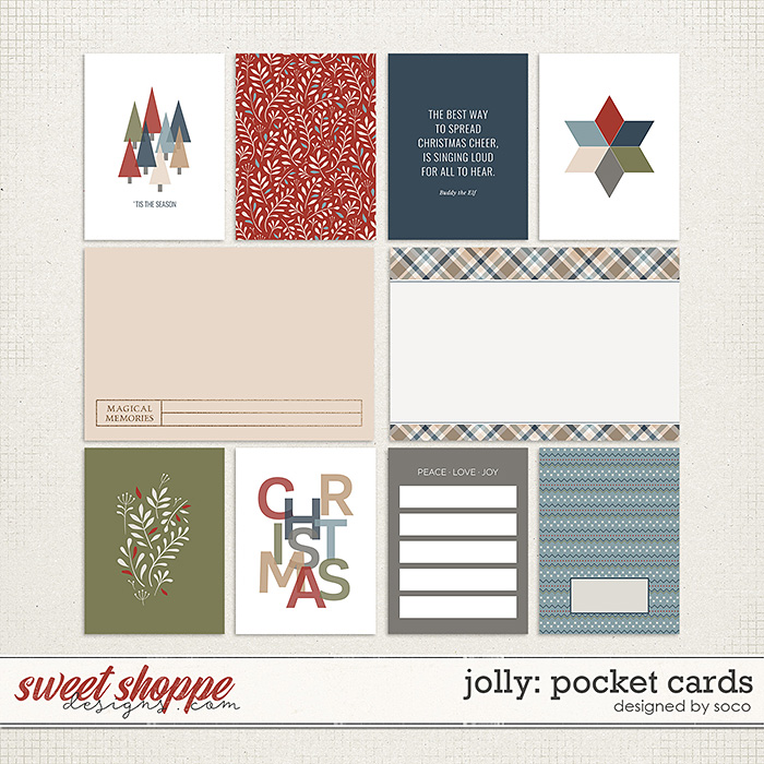 Jolly: Pocket Cards | Designed by Soco