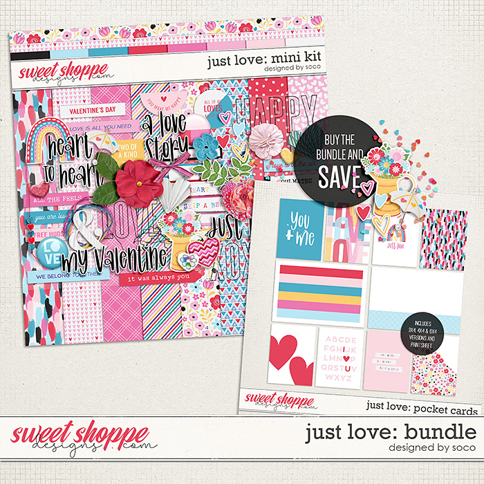 Just Love: Bundle | Designed by Soco