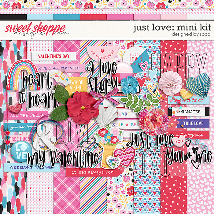 Just Love: Mini Kit | Designed by Soco