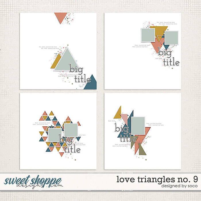 Love Triangles No. 9 | Designed by Soco