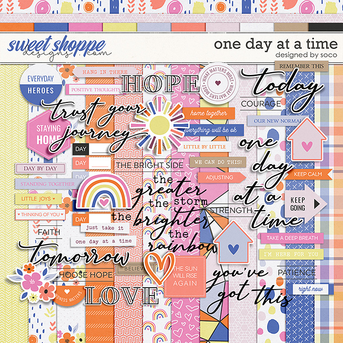 One Day At A Time | Designed by Soco