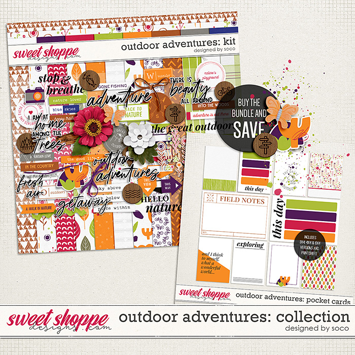 Outdoor Adventures: Collection | Designed by Soco