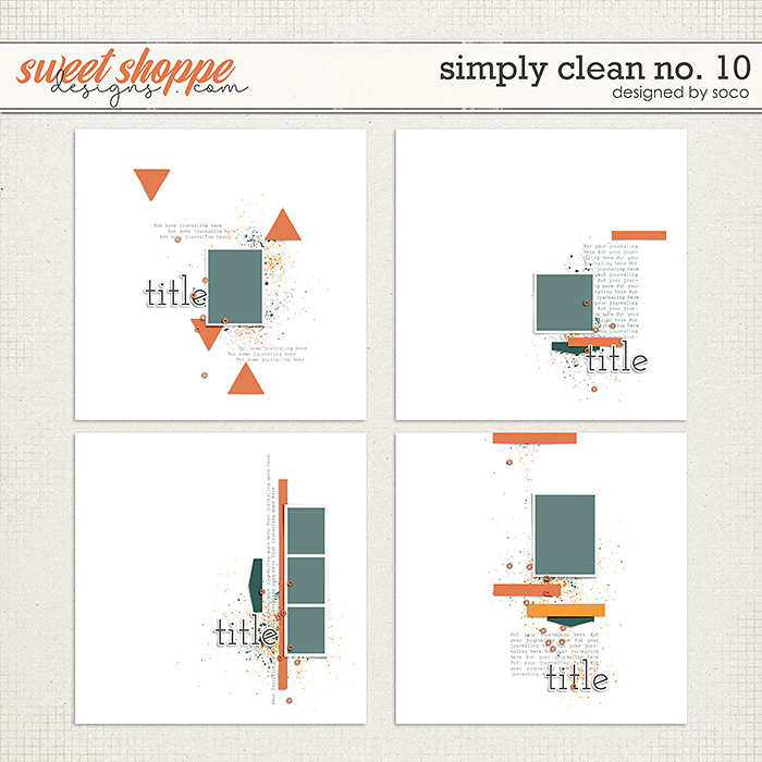 Simply Clean No. 10 | Designed by Soco
