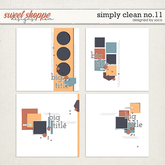 Simply Clean No. 11 | Designed by Soco