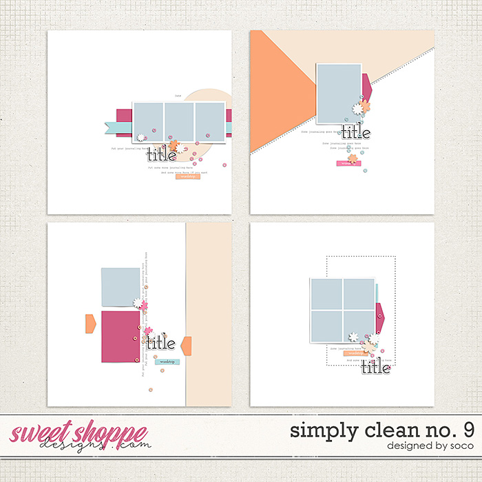 Simply Clean No. 9 | Designed by Soco