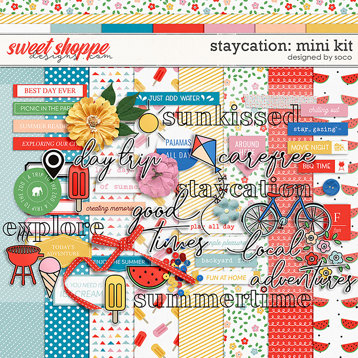 Staycation: Mini Kit | Designed by Soco