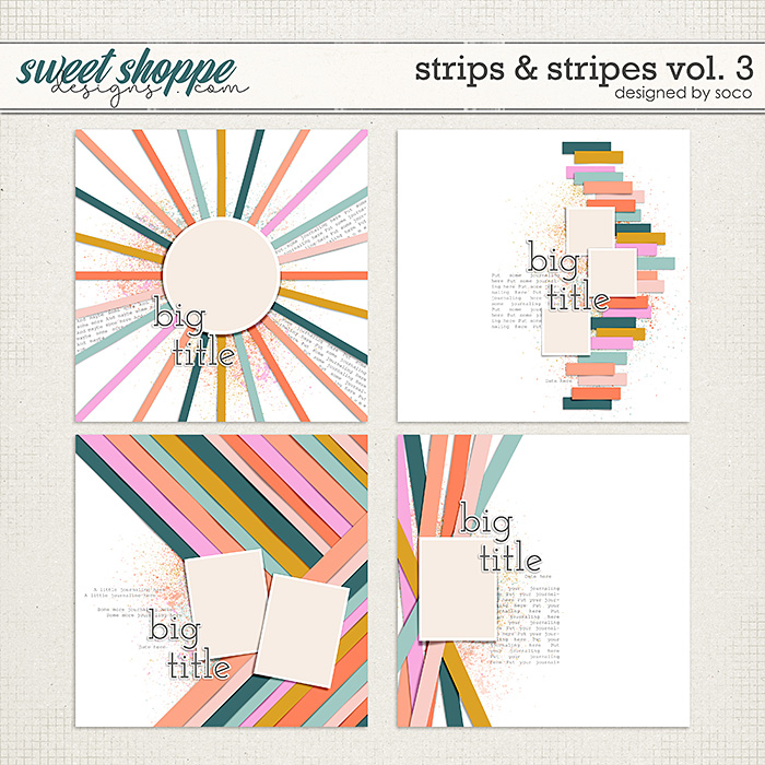 Strips & Stripes Vol. 3 | Designed by Soco