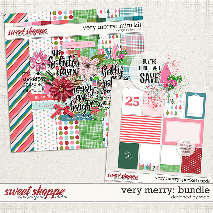 Very Merry: Bundle | Designed by Soco