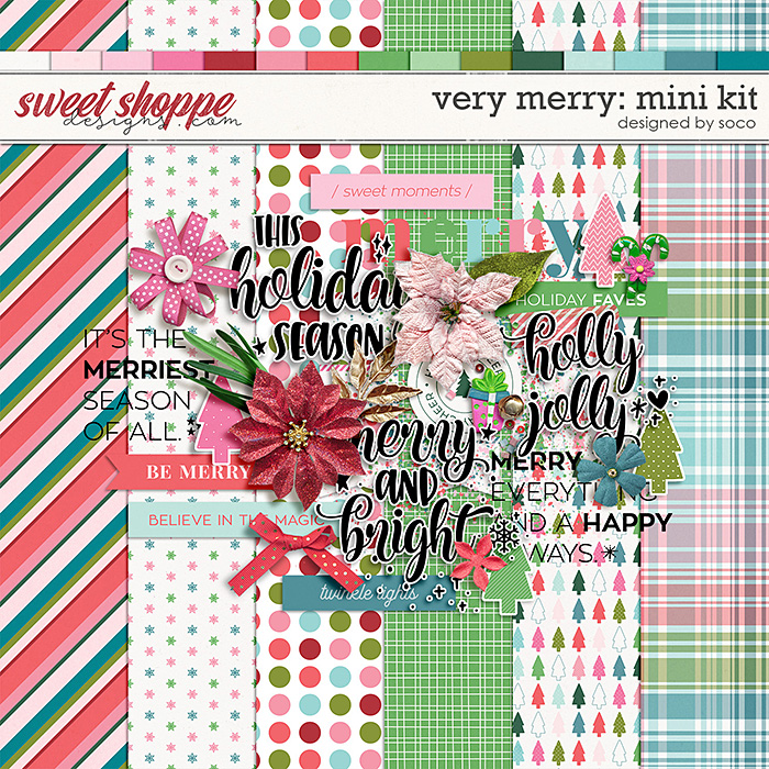 Very Merry: Mini Kit | Designed by Soco