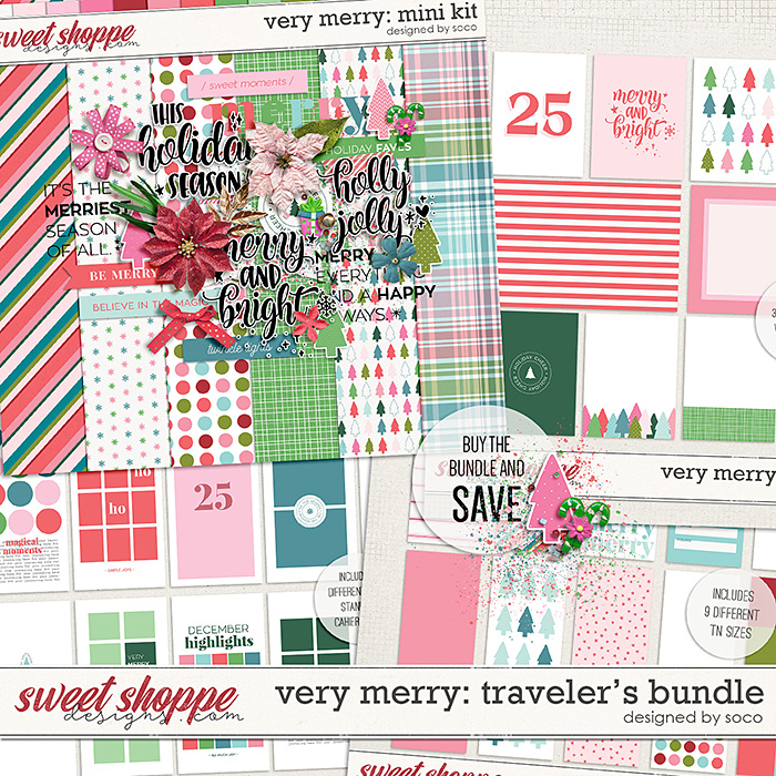 Very Merry: Traveler's Bundle | Designed by Soco