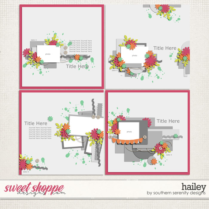 Hailey Layered Templates by Southern Serenity Designs
