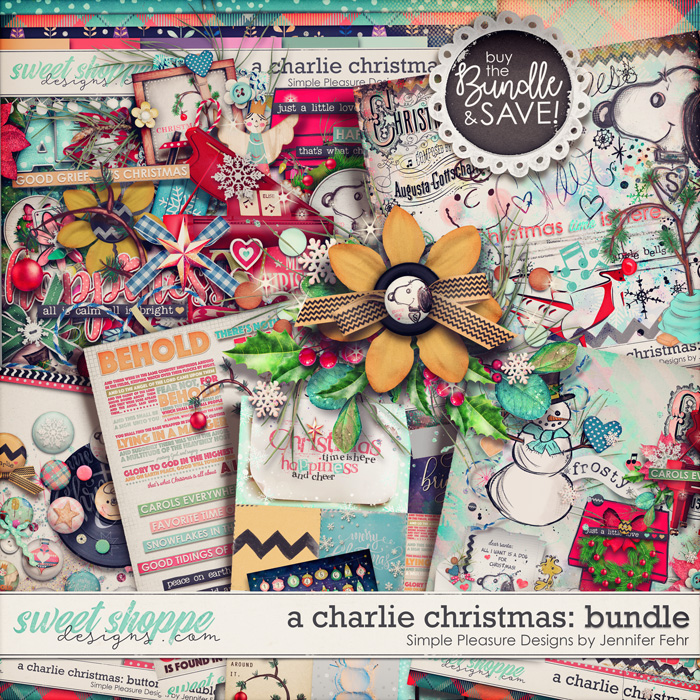 Christmas time | a Charlie Christmas mega bundle: simple pleasure designs by jennifer fehr