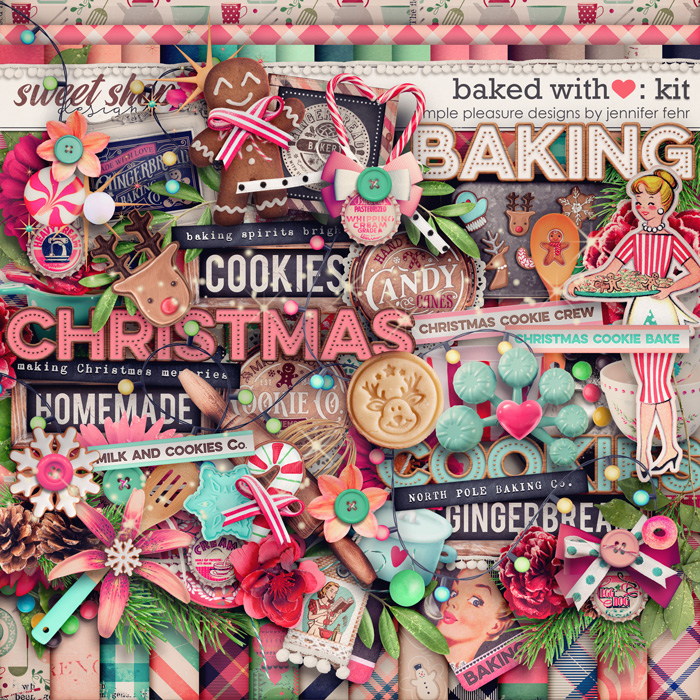 At Christmas time | all baked with love kit: simple pleasure designs by jennifer fehr