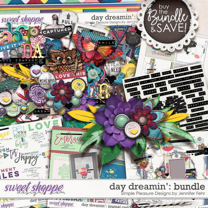 day dreamin bundle: simple pleasure designs by jennifer fehr 