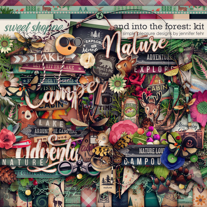 and into the forest kit: simple pleasure designs by jennifer fehr