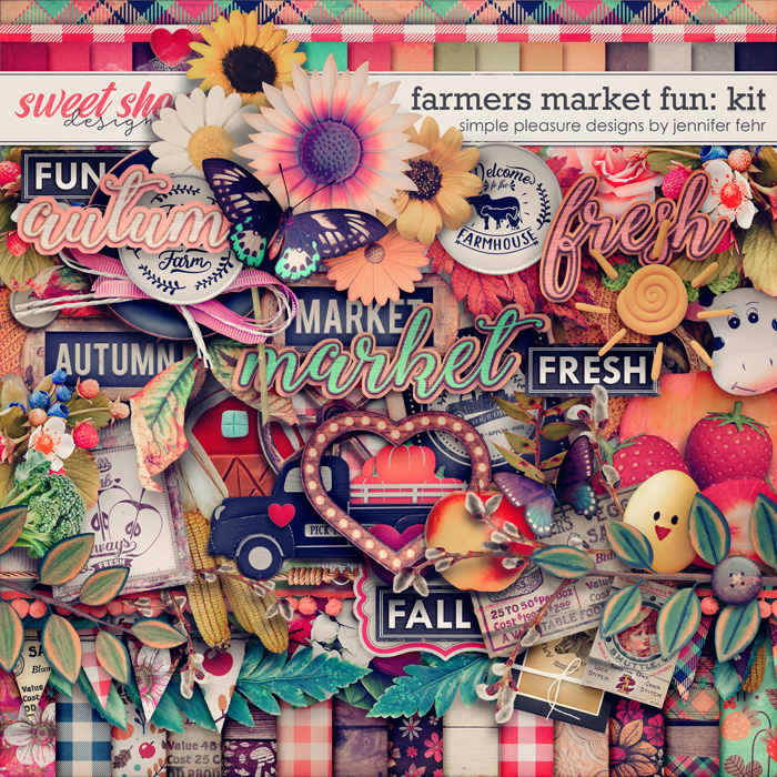 Farmers Market Fun kit: simple pleasure designs by jennifer fehr