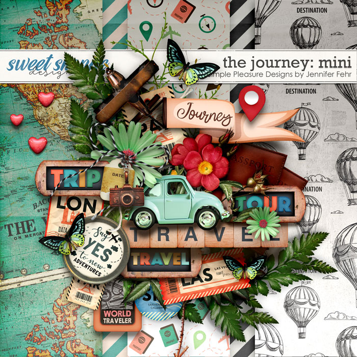 the journey mini: simple pleasure designs by jennifer fehr