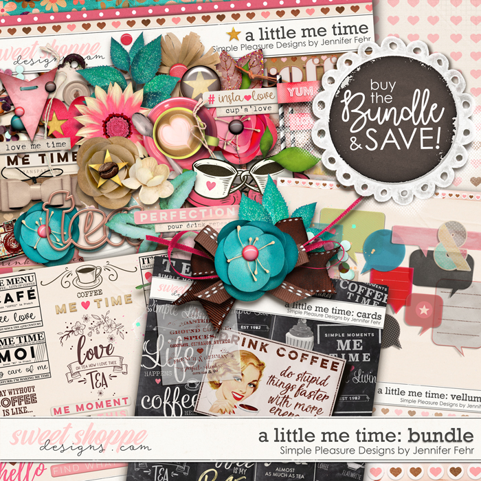 a little me time bundle: Simple Pleasure Designs by Jennifer Fehr