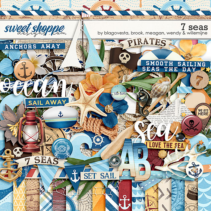 *SPECIAL OFFER* 7 Seas by Blagovesta, Willemijne, Meagan, Wendy & Brook