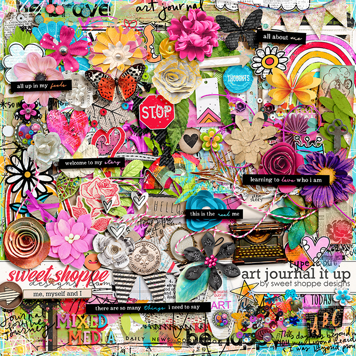  *FLASHBACK FINALE* Art Journal It Up! by Sweet Shoppe Designs