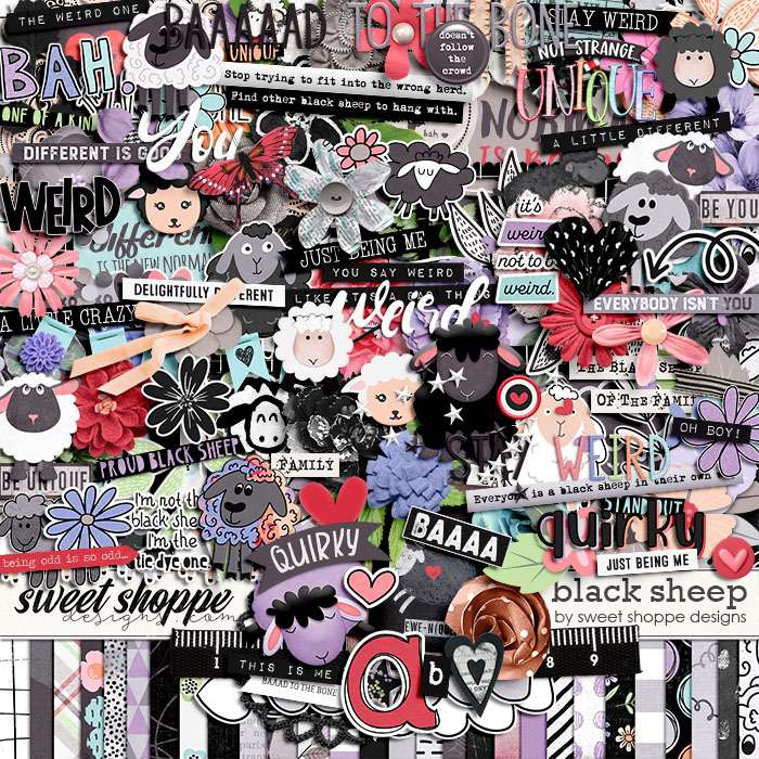  *FLASHBACK FINALE* Black Sheep by Sweet Shoppe Designs