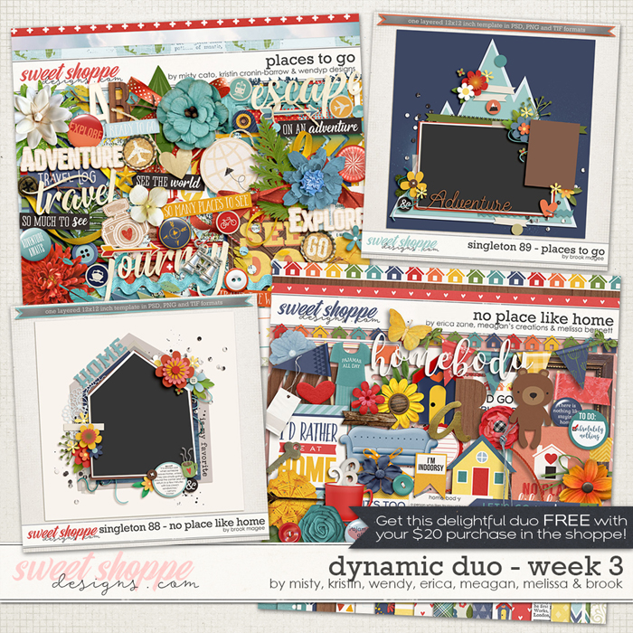 *FREE with your $20 Purchase* Dynamic Duo #3 by Kristin, Misty, Wendy, Erica, Meagan, Melissa & Brook