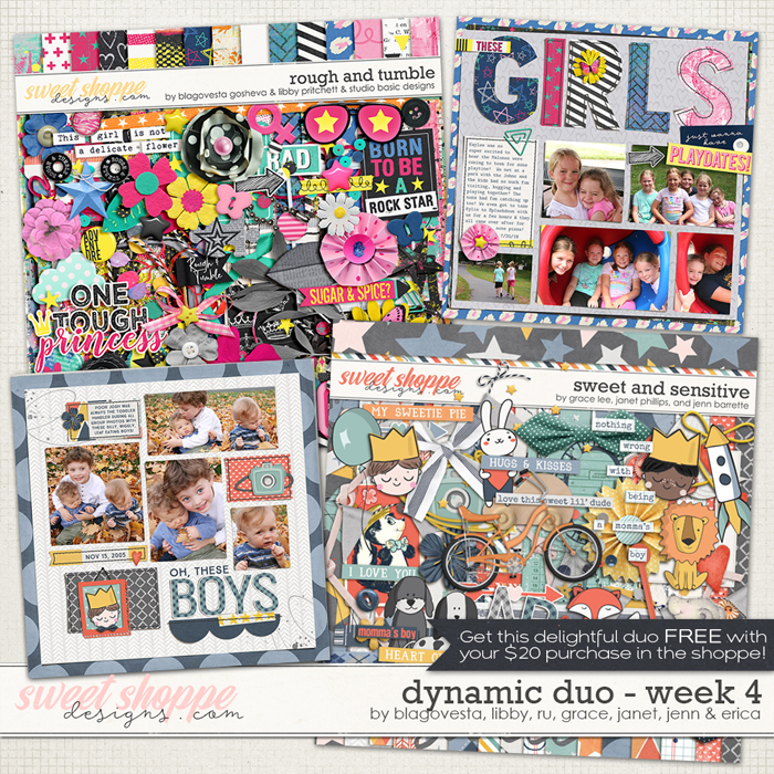 *FREE with your $20 Purchase* Dynamic Duo #4 by Blagovesta, Libby, Ru, Grace, Janet, Jenn & Erica
