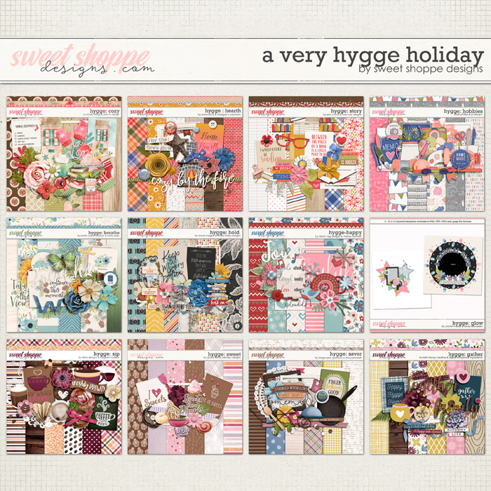 *FREE with your $20 Purchase* A Very Hygge Holiday by Sweet Shoppe Designs